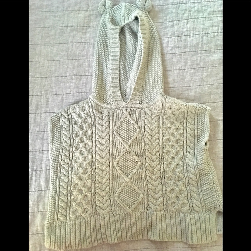 Baby gap  sweater knit poncho